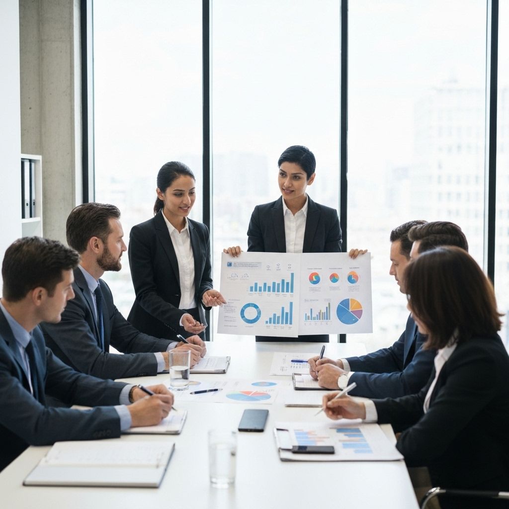 Planificación empresarial - Reunión estratégica de negocios